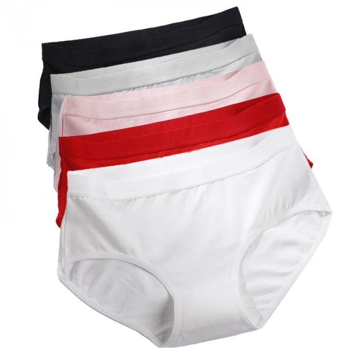 Les culottes de dentelle de sous-vêtements plus de la taille de la fille en gros de culottes des femmes sexy de sous-vêtements 3 couches coulent la preuve