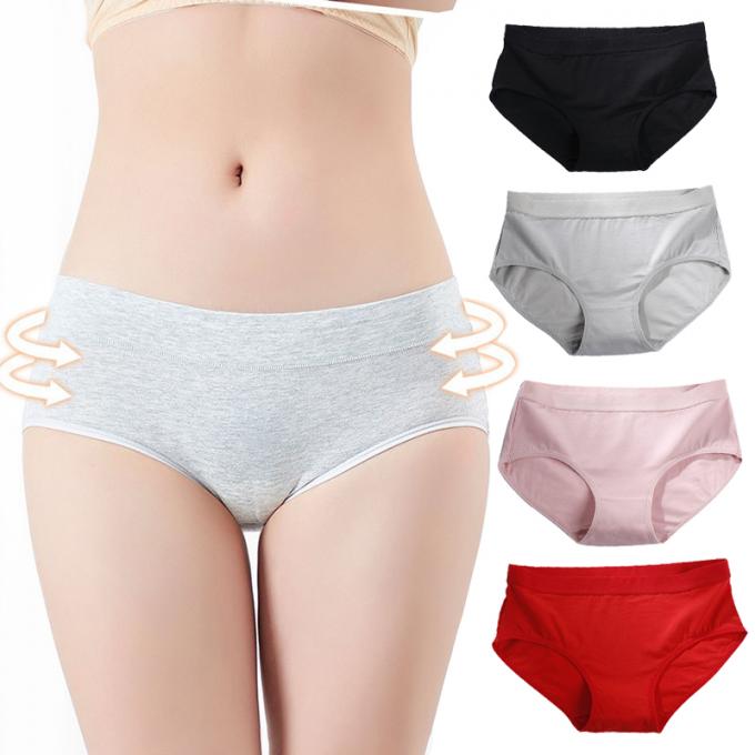 Les culottes de dentelle de sous-vêtements plus de la taille de la fille en gros de culottes des femmes sexy de sous-vêtements 3 couches coulent la preuve
