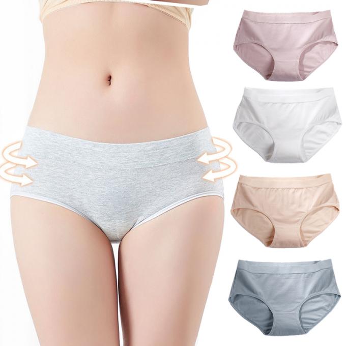 Les culottes de dentelle de sous-vêtements plus de la taille de la fille en gros de culottes des femmes sexy de sous-vêtements 3 couches coulent la preuve