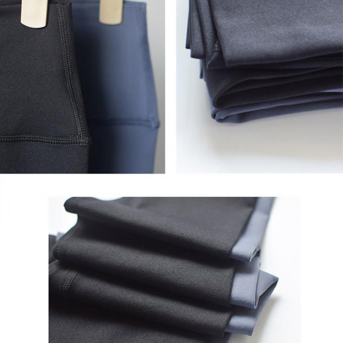 Pantalon de yoga de forme physique de Spandex de culotte de yoga du produit vendu illégalement des femmes chaudes de Saling avec de poche de hautes de taille de séance d'entraînement guêtres de bout crac! crac!
