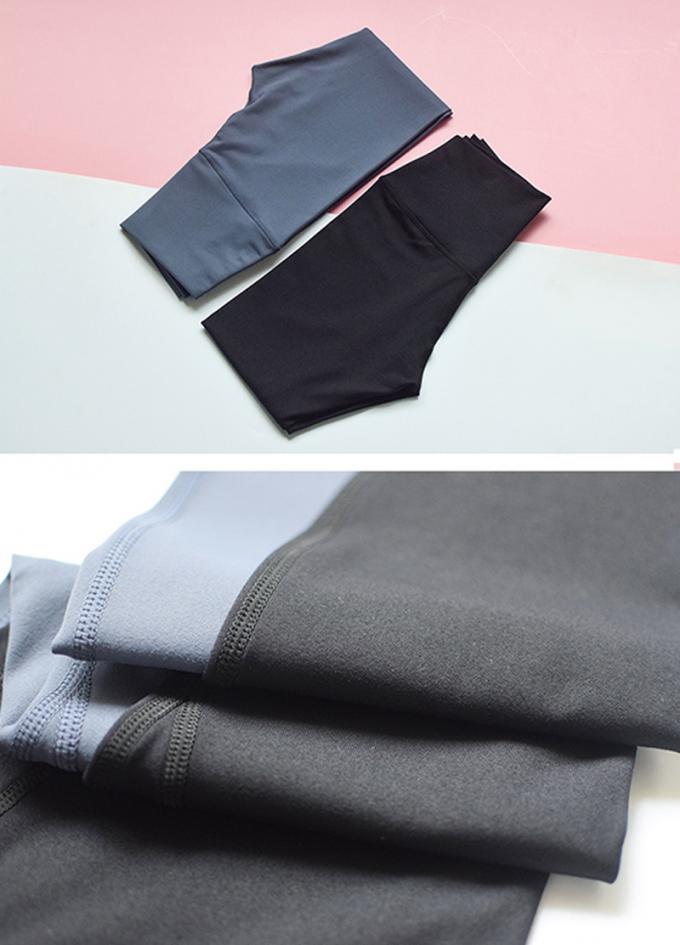 Pantalon de yoga de forme physique de Spandex de culotte de yoga du produit vendu illégalement des femmes chaudes de Saling avec de poche de hautes de taille de séance d'entraînement guêtres de bout crac! crac!