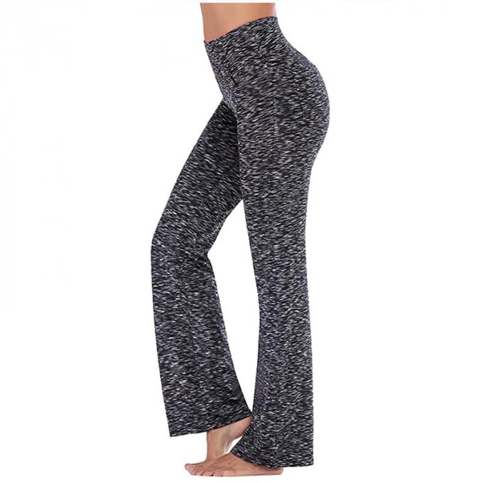 2021 hauts pantalons de yoga de forme physique de Waisted traitent à la légère pour étirer les femmes larges de pantalon de jambe occasionnelles plus le yoga sans couture Legging de taille