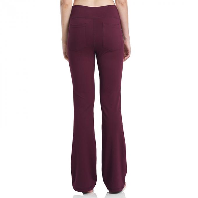 2021 hauts pantalons de yoga de forme physique de Waisted traitent à la légère pour étirer les femmes larges de pantalon de jambe occasionnelles plus le yoga sans couture Legging de taille