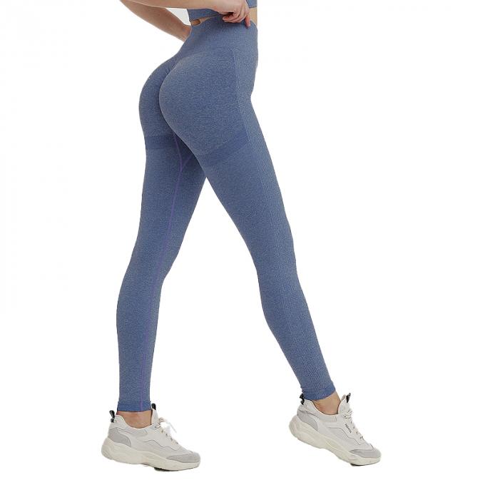 Contrôle élevé de ventre de la taille des femmes chaudes de Saling amincissant les collants courants d'ascenseur de bout de séance d'entraînement plus la culotte de yoga de femme de sports de taille