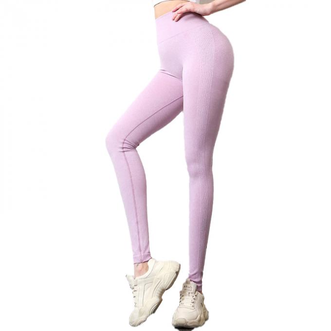 Contrôle élevé de ventre de la taille des femmes chaudes de Saling amincissant les collants courants d'ascenseur de bout de séance d'entraînement plus la culotte de yoga de femme de sports de taille