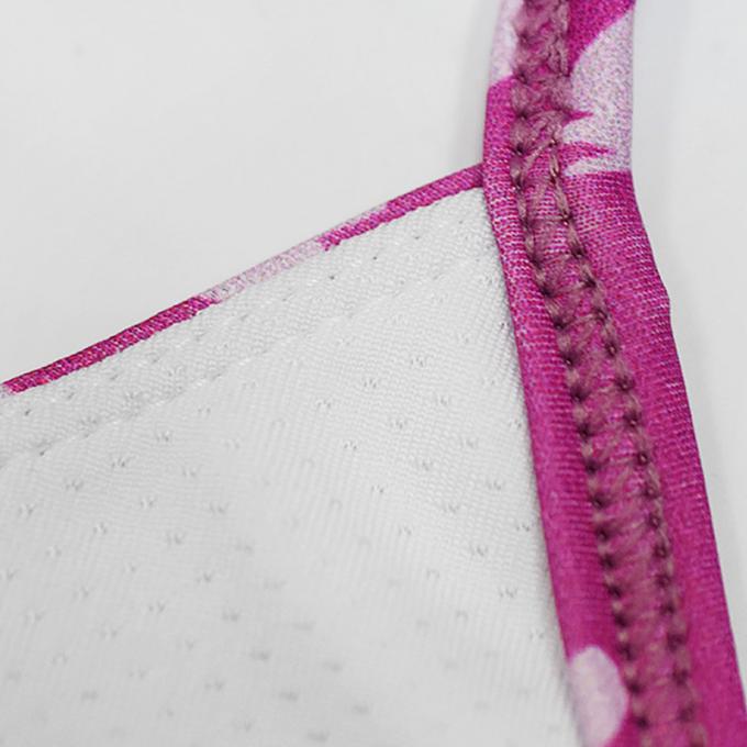 Équipement de la séance d'entraînement de Logo Women fait sur commande guêtres sans couture de yoga de 2 morceaux avec les vêtements sexy de forme physique de gymnase de soutien-gorge de sports