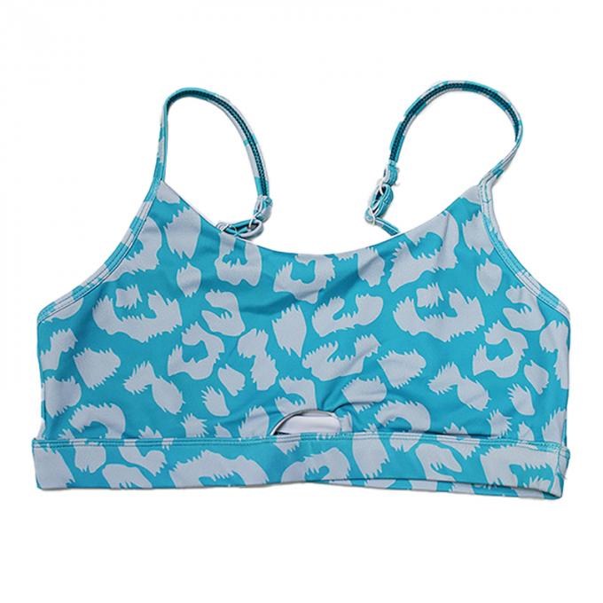 Équipement de la séance d'entraînement de Logo Women fait sur commande guêtres sans couture de yoga de 2 morceaux avec les vêtements sexy de forme physique de gymnase de soutien-gorge de sports