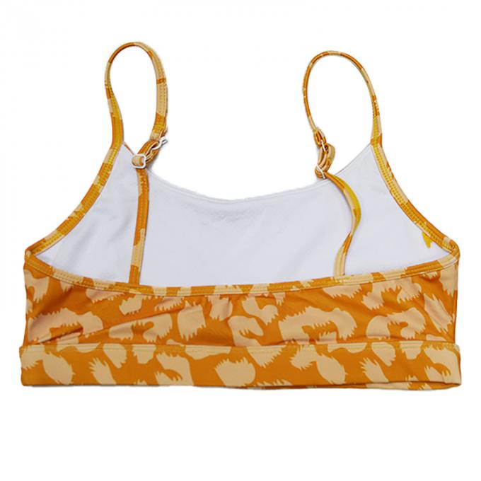 Équipement de la séance d'entraînement de Logo Women fait sur commande guêtres sans couture de yoga de 2 morceaux avec les vêtements sexy de forme physique de gymnase de soutien-gorge de sports