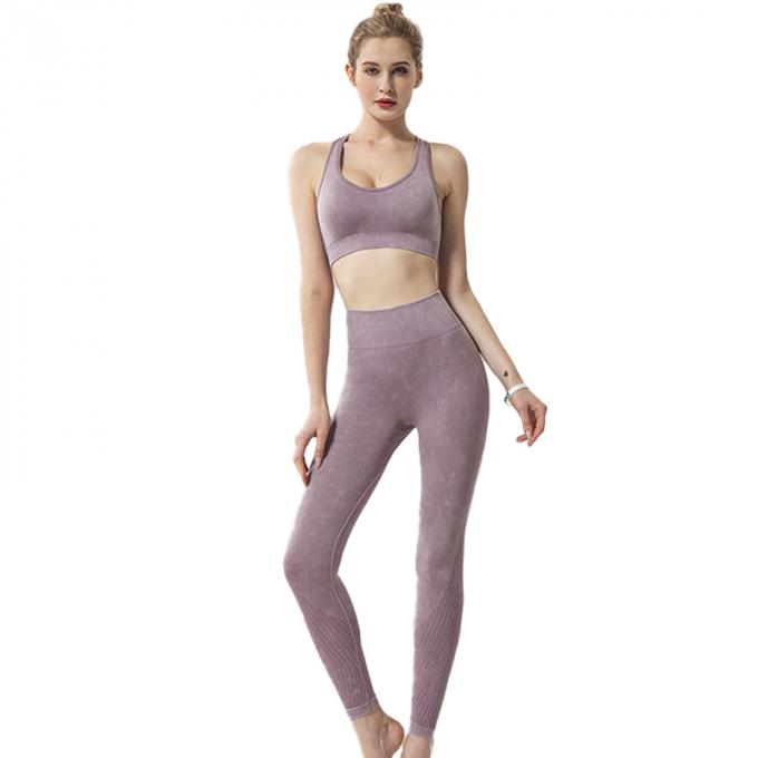 Ventre de pantalon de yoga de la taille des femmes faites sur commande d'OEM le haut commandent amincir le pantalon de yoga de butin de séance d'entraînement de guêtres de butin