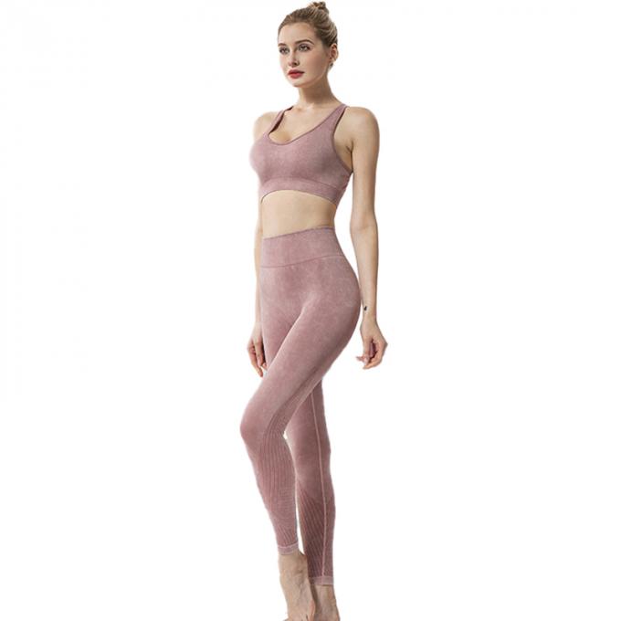 Ventre de pantalon de yoga de la taille des femmes faites sur commande d'OEM le haut commandent amincir le pantalon de yoga de butin de séance d'entraînement de guêtres de butin