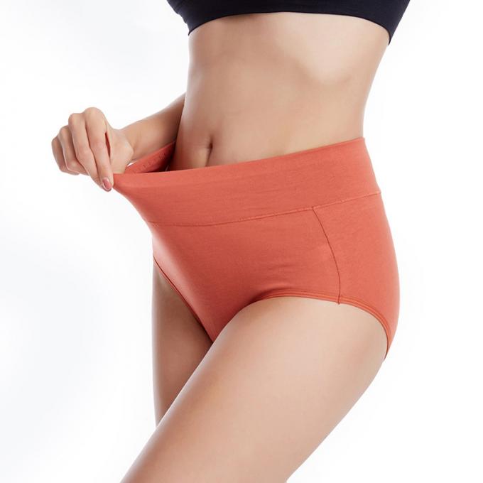 La culotte de bikini de bout droit du coton des femmes de bases apparaissent indistinctement les sous-vêtements des femmes de culottes du coton des femmes