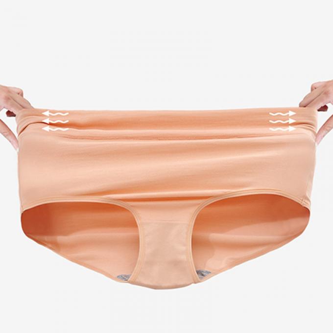 La culotte de bikini de bout droit du coton des femmes de bases apparaissent indistinctement les sous-vêtements des femmes de culottes du coton des femmes