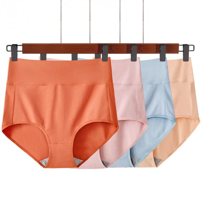 La culotte de bikini de bout droit du coton des femmes de bases apparaissent indistinctement les sous-vêtements des femmes de culottes du coton des femmes