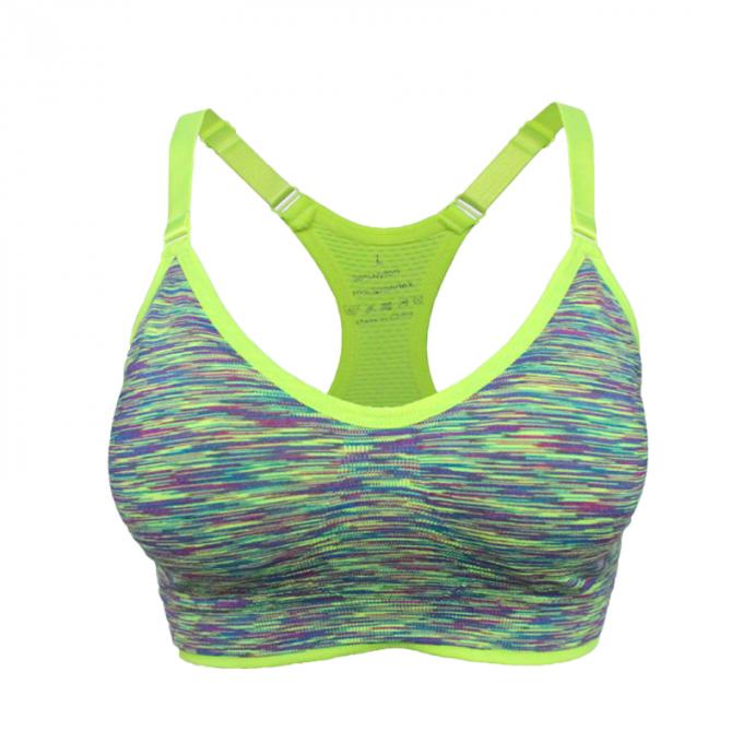 Le Rapide-séchage solide antichoc de Wicking de sous-vêtements de forme physique supérieure de chemises de soutiens-gorge de sports conçoivent le soutien-gorge en fonction du client de sports de Crossfit