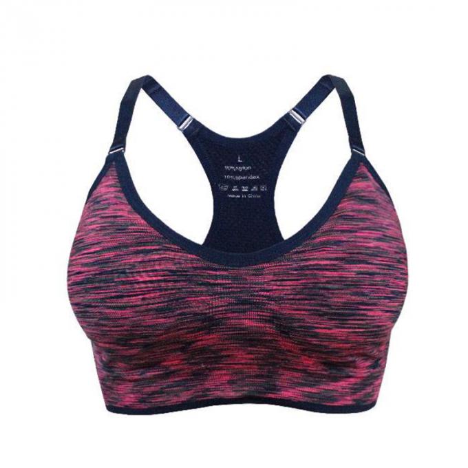 Le Rapide-séchage solide antichoc de Wicking de sous-vêtements de forme physique supérieure de chemises de soutiens-gorge de sports conçoivent le soutien-gorge en fonction du client de sports de Crossfit