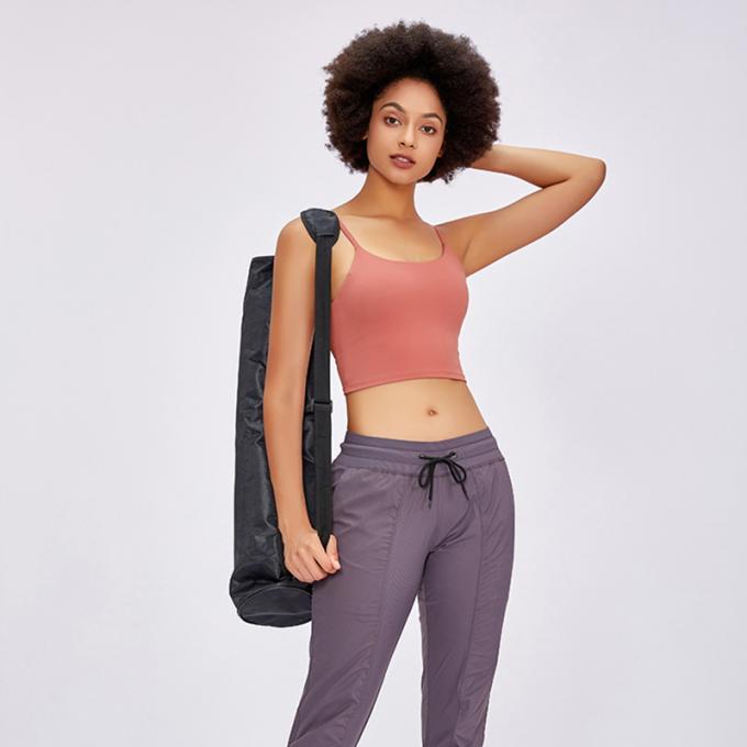 Dessus de réservoir sans fil de Saling de soutien moyen de gymnase de séance d'entraînement courante de mode de licou de yoga de sport des femmes de haute qualité capitonnées chaudes de soutien-gorge