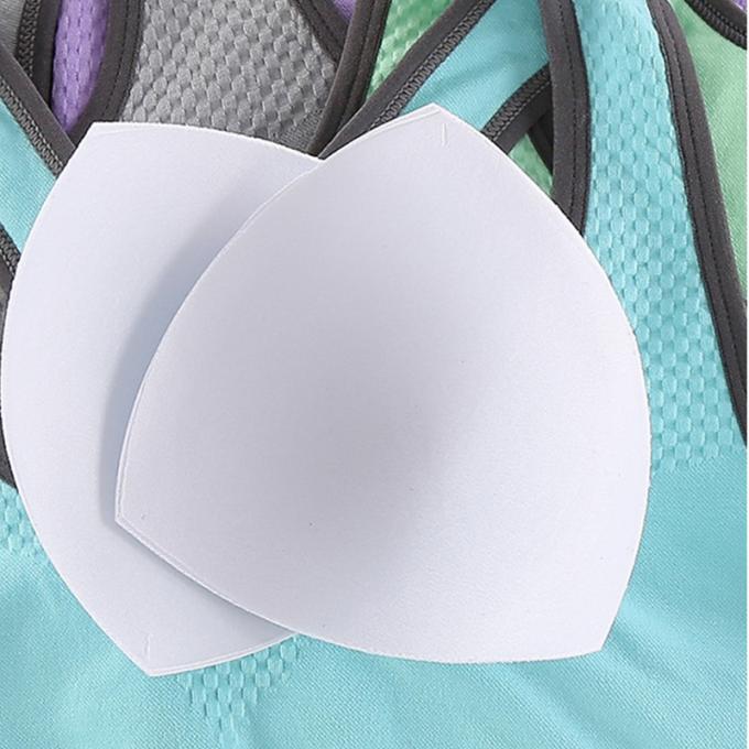 Dessus de réservoir solide antichoc de Rapide-séchage de Wicking de sous-vêtements de la forme physique courante des femmes de soutien-gorge de sports de mode de couleur de Macaron