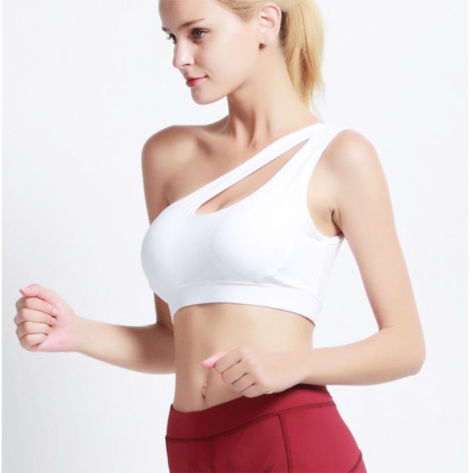 La mode folâtre le soutien-gorge solide antichoc de dessus de réservoir de yoga de Rapide-séchage de Wicking de sous-vêtements de la forme physique courante des femmes