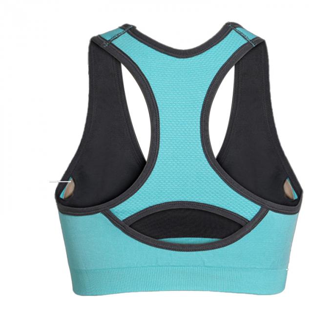 Soutiens-gorge en gros de sports pour le soutien-gorge capitonné sans fil de sports de confort de soutien-gorge de forme physique de gymnase de yoga de séance d'entraînement de femmes
