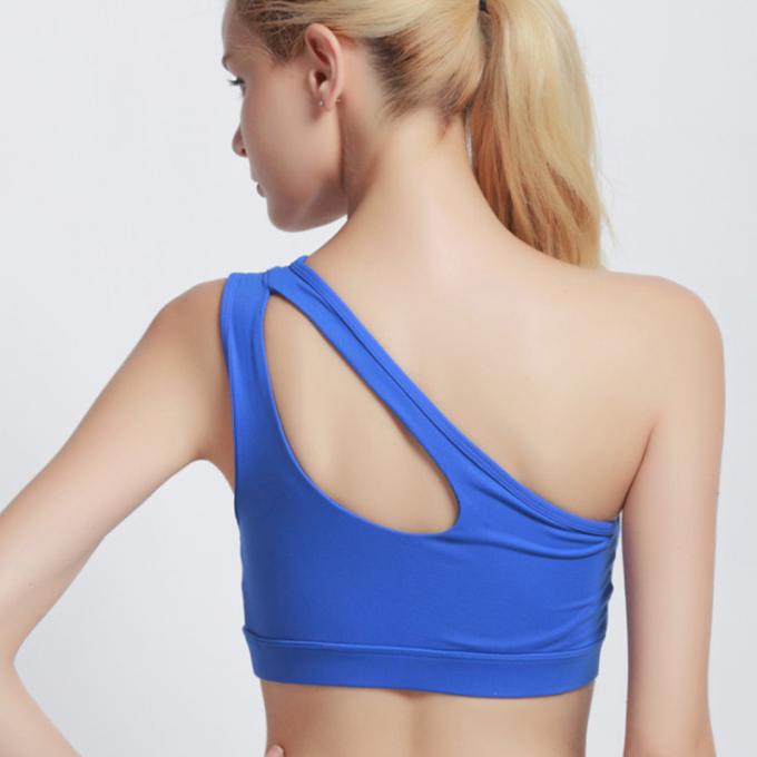 La mode folâtre le soutien-gorge solide antichoc de dessus de réservoir de yoga de Rapide-séchage de Wicking de sous-vêtements de la forme physique courante des femmes