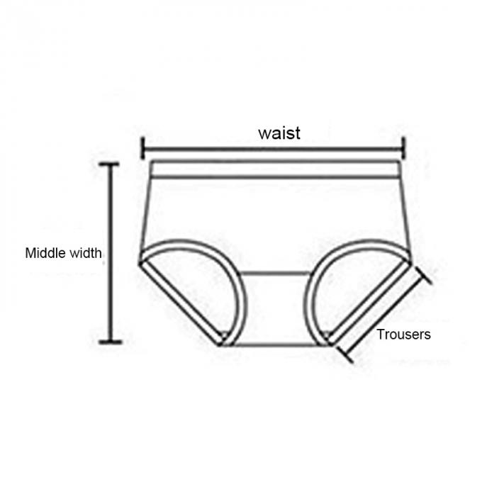 La culotte de bikini de bout droit du coton des femmes de bases apparaissent indistinctement les sous-vêtements des femmes de culottes du coton des femmes