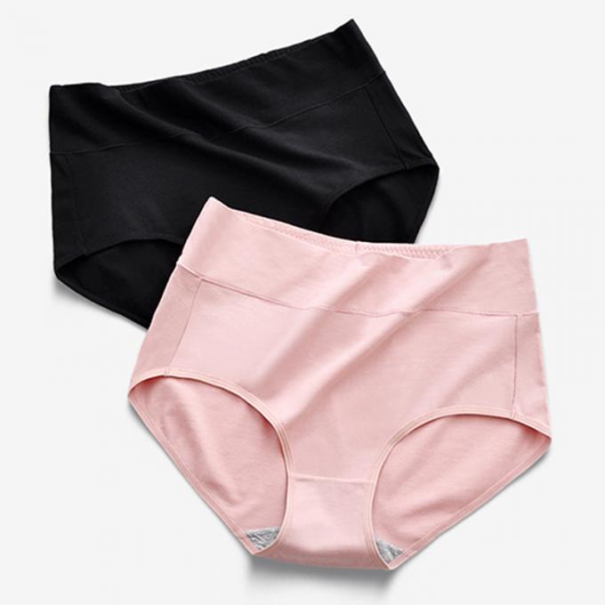 La culotte de bikini de bout droit du coton des femmes de bases apparaissent indistinctement les sous-vêtements des femmes de culottes du coton des femmes