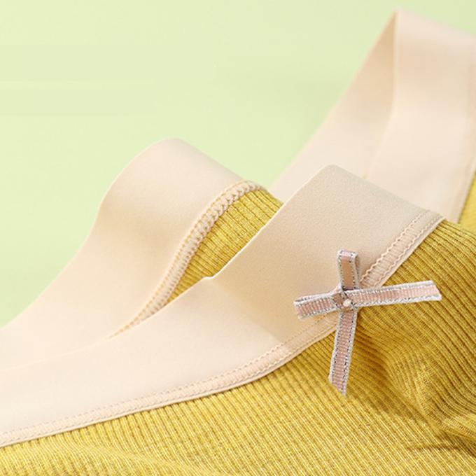 Le coton moyen de Traceless de la taille de la fille en gros respirable plus des sous-vêtements de taille 3 couches coulent les culottes des femmes de preuve