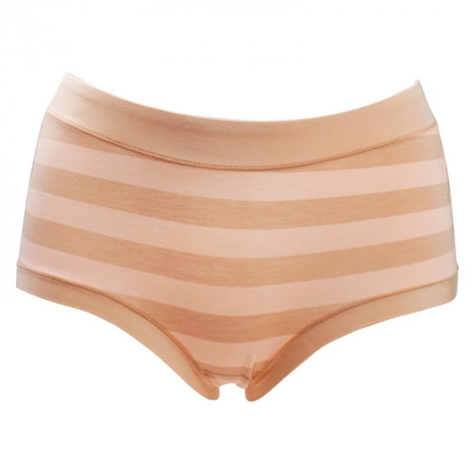 Culottes rayées modales en gros pour respirable confortable de style japonais de dames plus des sous-vêtements de femmes de taille