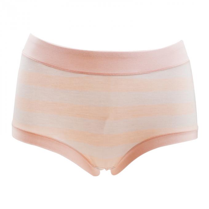Culottes rayées modales en gros pour respirable confortable de style japonais de dames plus des sous-vêtements de femmes de taille