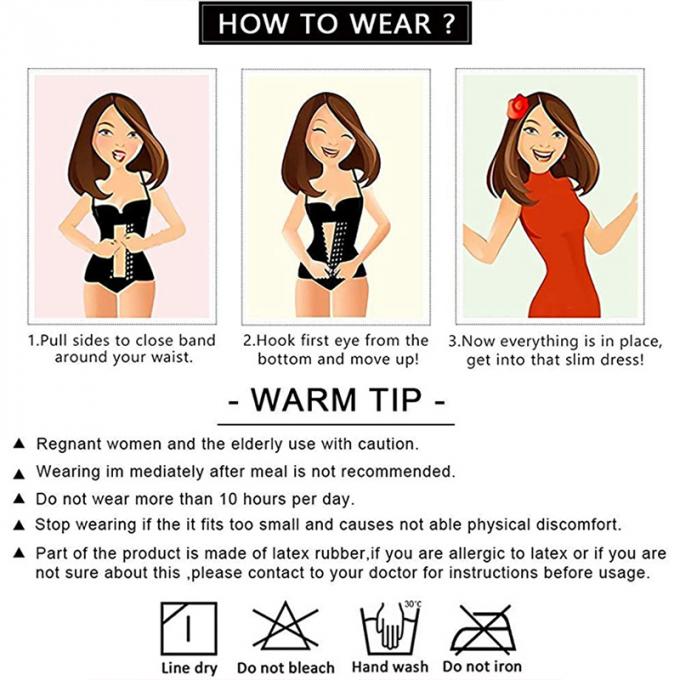 Appui lombo-sacré et lombaire d'enveloppe sué par ceinture en gros de toner de ventre avec l'effet de costume de sauna plus l'entraîneur abdominal de taille