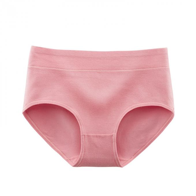 Mi culottes doucement respirables de femmes de coton de la hausse des femmes en gros pleines brèves plus la taille pour les sous-vêtements des femmes