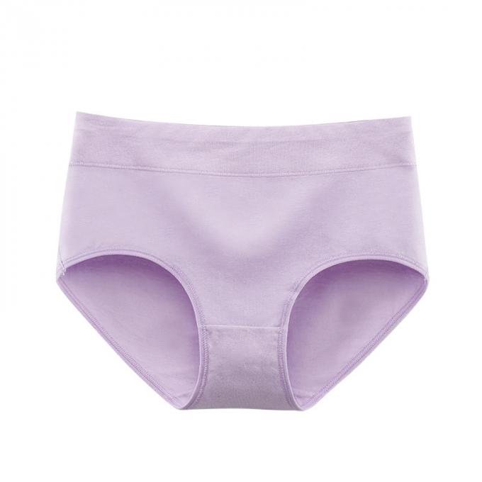 Mi culottes doucement respirables de femmes de coton de la hausse des femmes en gros pleines brèves plus la taille pour les sous-vêtements des femmes