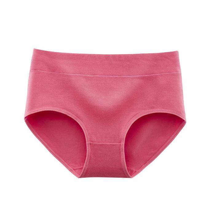 Mi culottes doucement respirables de femmes de coton de la hausse des femmes en gros pleines brèves plus la taille pour les sous-vêtements des femmes