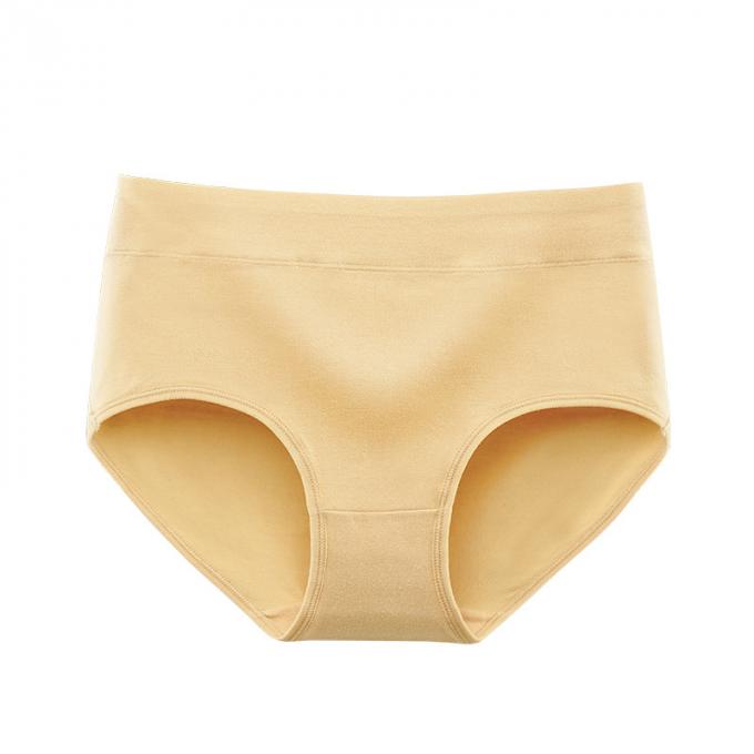 Mi culottes doucement respirables de femmes de coton de la hausse des femmes en gros pleines brèves plus la taille pour les sous-vêtements des femmes