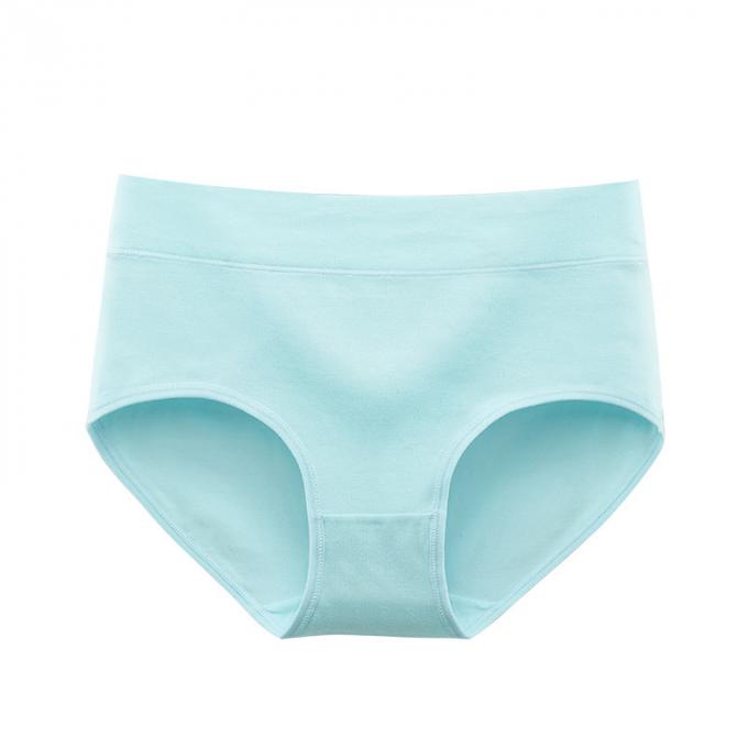 Mi culottes doucement respirables de femmes de coton de la hausse des femmes en gros pleines brèves plus la taille pour les sous-vêtements des femmes