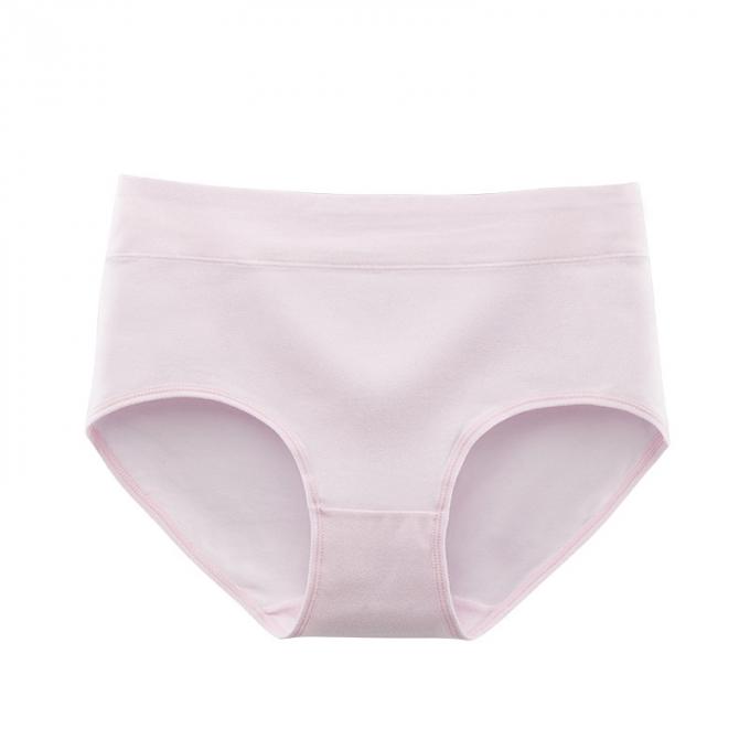 Mi culottes doucement respirables de femmes de coton de la hausse des femmes en gros pleines brèves plus la taille pour les sous-vêtements des femmes