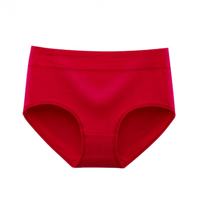 Mi culottes doucement respirables de femmes de coton de la hausse des femmes en gros pleines brèves plus la taille pour les sous-vêtements des femmes