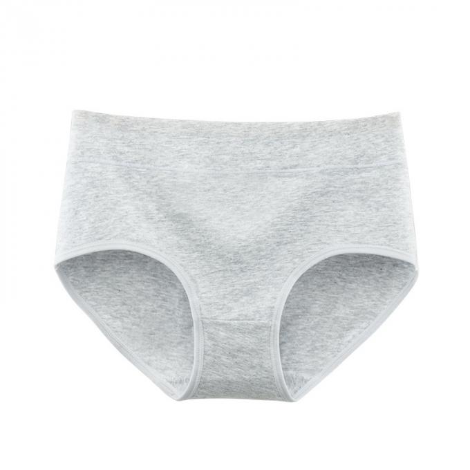Mi culottes doucement respirables de femmes de coton de la hausse des femmes en gros pleines brèves plus la taille pour les sous-vêtements des femmes