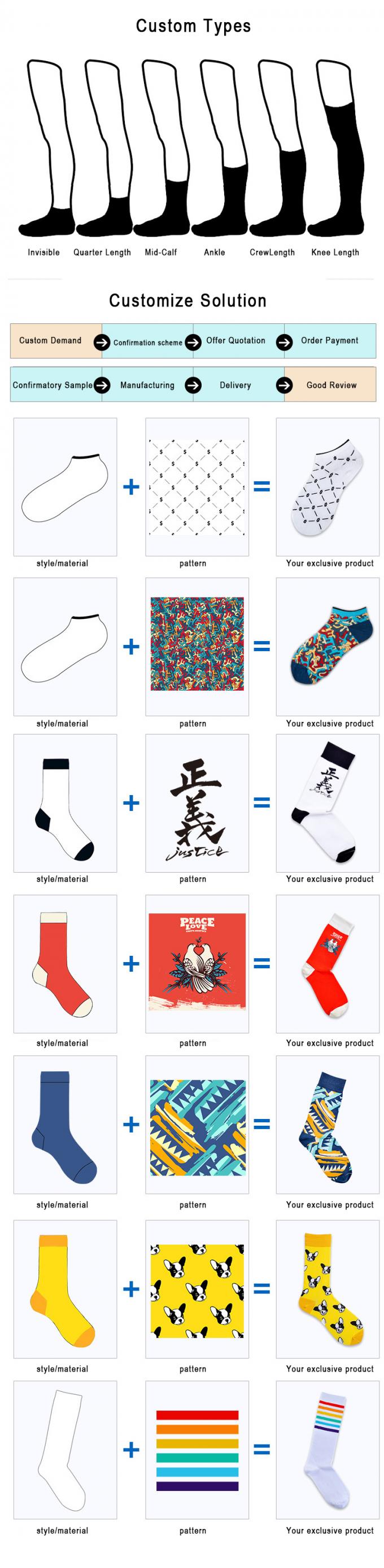 Concevez la planète en fonction du client d'univers de galaxie a barré des chaussettes de bas du coton des hommes de Hip Hop