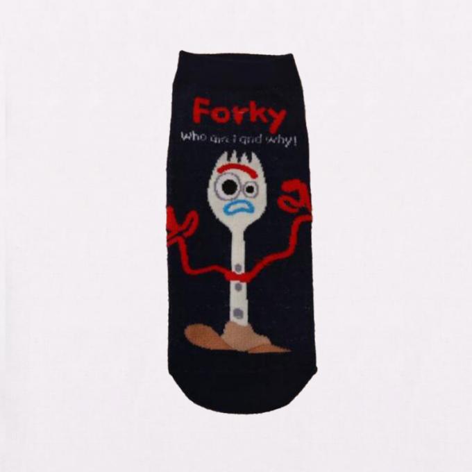 Chaussettes en gros de tube de bande dessinée pour chaussettes d'équipage de coton de mode de chaussettes confortables mignonnes de femmes de nouvelles