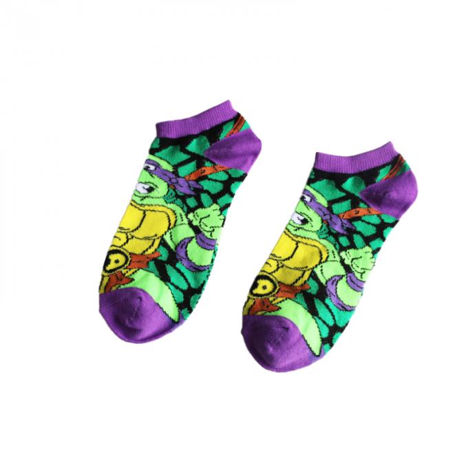 Les nouvelles chaussettes des hommes et des femmes de série de bande dessinée d'été en gros avec les chaussettes invisibles de camouflage