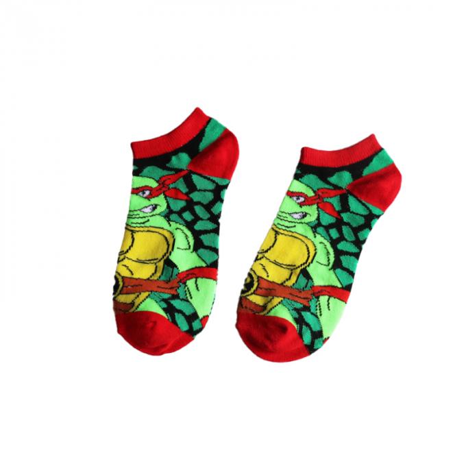 Les nouvelles chaussettes des hommes et des femmes de série de bande dessinée d'été en gros avec les chaussettes invisibles de camouflage