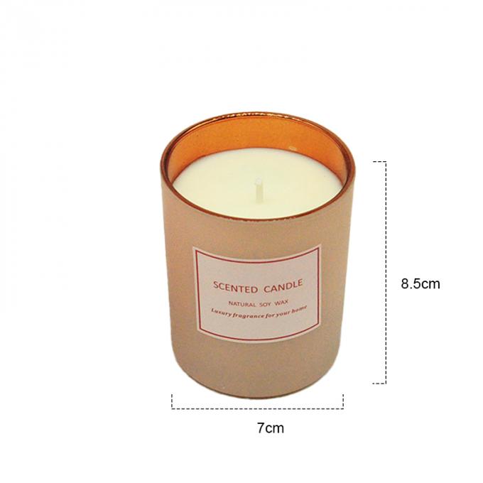 Bougie parfumée d'Aromatherapy de soja de cire sans fumée qui respecte l'environnement en gros de cire avec le boîte-cadeau de couvercle pour l'anniversaire Valentine Day Weddings