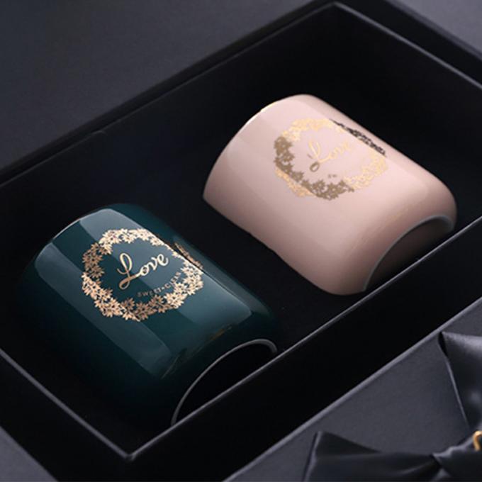 La cire naturelle Rose Jasmine Scent Luxury de soja mire la vente en gros de Valentine Day Weddings Scented Candles d'anniversaire de fête des mères