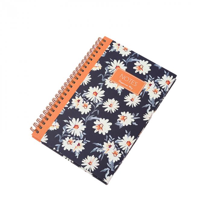 Carnet de notes à spirale bon marché écologique en vrac fait sur commande A4 de carnets promotionnels d'affaires de Macaron A5