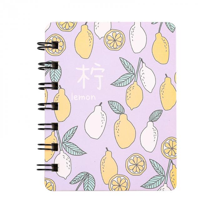 Mini Cartoon Spiral Wirebound Notebook créatif en gros parfait pour les carnets de notes à spirale de journal intime personnalisables
