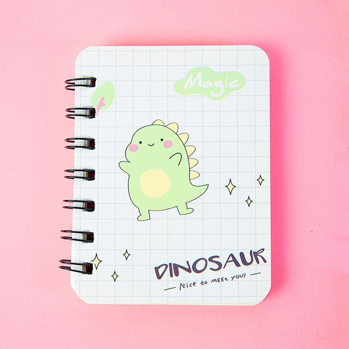 Mini Cartoon Spiral Wirebound Notebook créatif en gros parfait pour les carnets de notes à spirale de journal intime personnalisables
