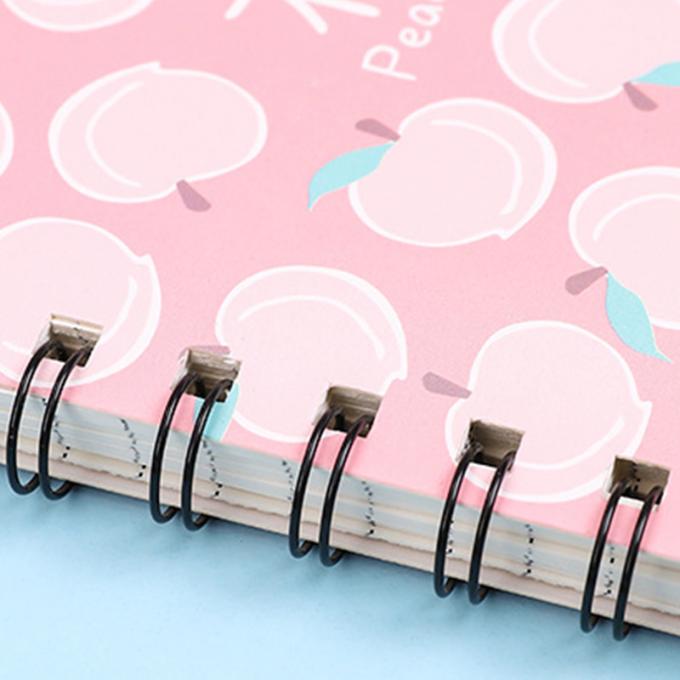 Mini Cartoon Spiral Wirebound Notebook créatif en gros parfait pour les carnets de notes à spirale de journal intime personnalisables