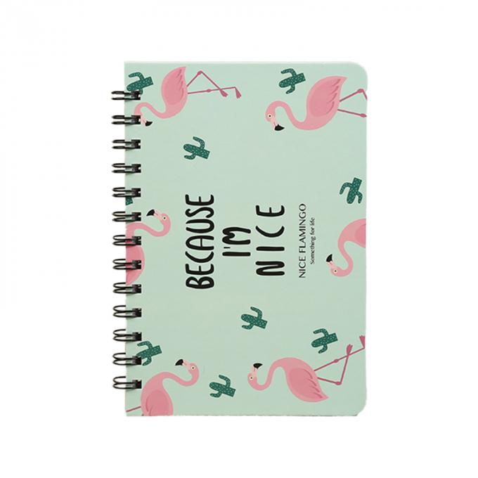La spirale de programme de Mini Notebook Lovely Stationery Portable de bloc-notes de bobine de bande dessinée inscrit le carnet