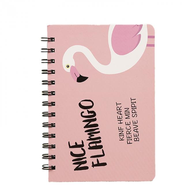 Spirale de papier sans doublure mignonne faite sur commande en gros Mini Notebook de poche de livre à couverture dure de journal de planificateur
